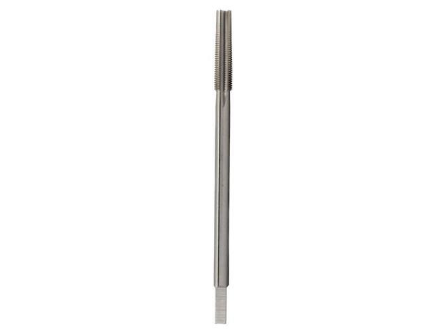 Drill America DWTNT3/8-16 Qualtech High-Speed Steel Nut Tap, Uncoated (Bright) Finish, Round with Square End Shank, 3/8'-16' Size