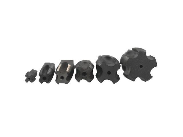 DRILL AMERICA DWTHS1/4-1-1/4SET 6Pc. HSS NPT Pipe Tap Set 1/4',