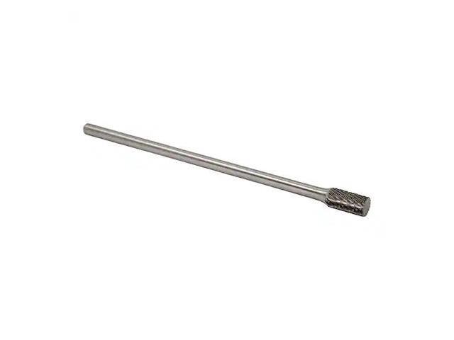Drill America DUL Series Solid Carbide Bur, Double Cut, SA5 Cylindrical, 1/4' Shank, 1/2' Head Diameter, 1' Cutting Length, 6' Overall Length (Pack...