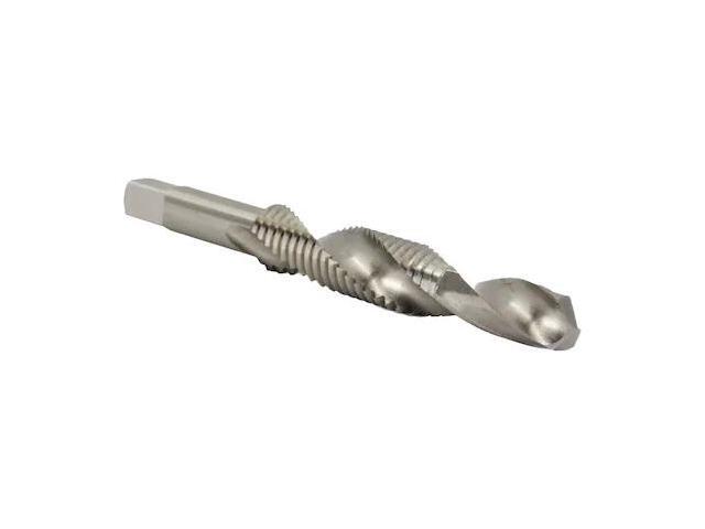 Drill America DWT1/2-13DRAP Dwt Series High-Speed Steel Combined Drill and Tap, Black Oxide Finish, Round Shank, Spiral Flute, 1/2'-13 Size