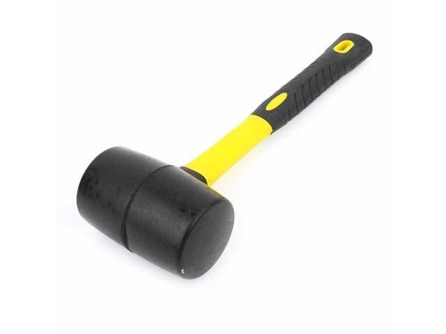 BIG HORN 19299 24 oz Rubber Mallet with Fiberglass Handle