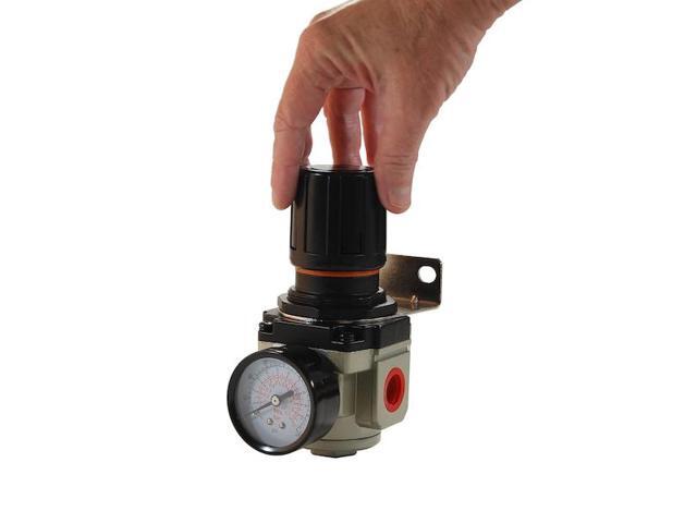 PRIMEFIT R1203G Large Body 1/2in Air Regulator with Steel Protected Gauge -