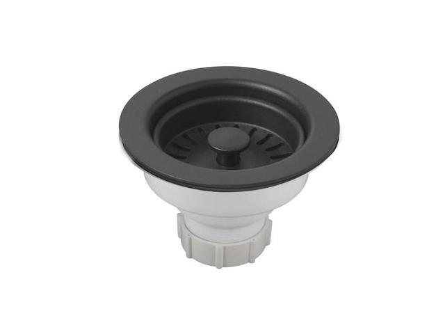 NANTUCKET SINKS 3.5KD-GCMB Basket Strainer Kitchen Drain For Granite Composite