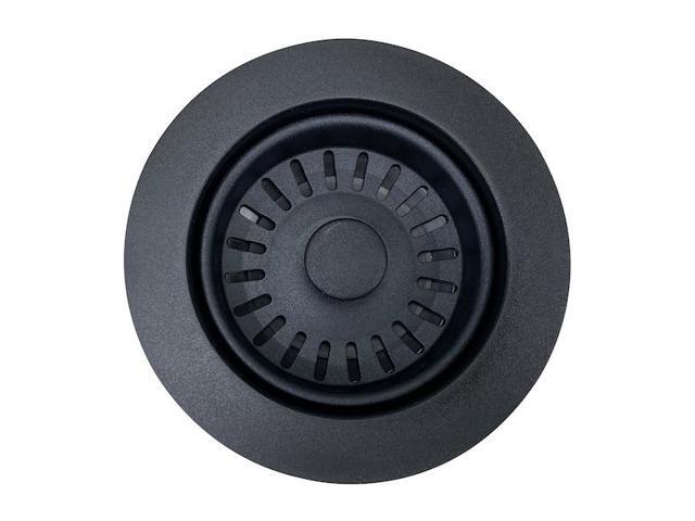 NANTUCKET SINKS 3.5KD-GCMB Basket Strainer Kitchen Drain For Granite Composite