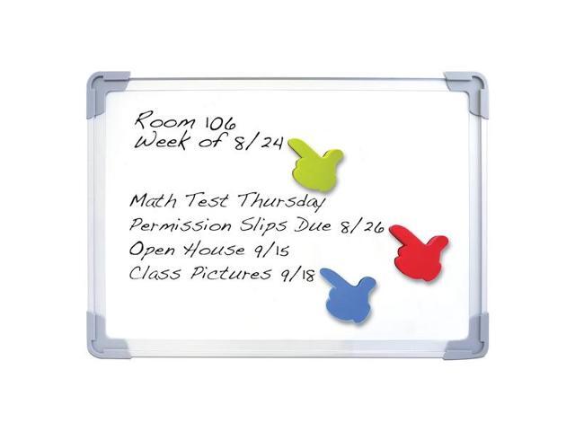 Flipside Double Sided Magnetic Dry-Erase Mobile Whiteboard Easel 20' x 16' 3/Set (FLP50002)