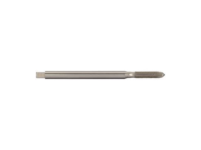 Drill America DWTET Series Qualtech High-Speed Steel Extension Pulley Tap, Uncoated (Bright) Finish, Round with Square End Shank, Plug Chamfer,...