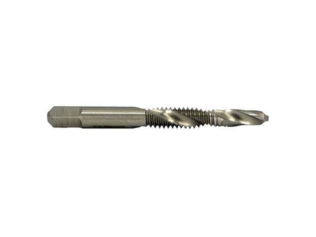 Drill America DWT7/16-14DRAP Dwt Series High-Speed Steel Combined Drill and Tap, Black Oxide Finish, Round Shank, Spiral Flute, 7/16'-14 Size