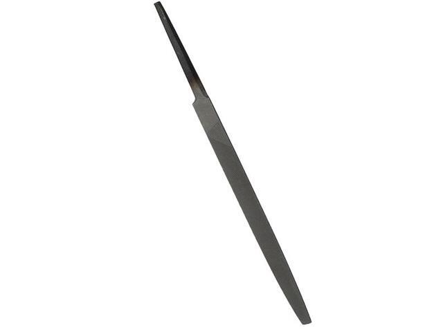 Drill America DIC16215 DIC Series Three Square Second Qualtech Carbon Steel American Pattern Cut File, 12' Length