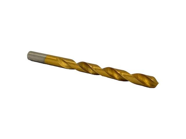 DRILL AMERICA DWD15J-TN-SET 15 Piece Tin Coated Jobber Length Drill Bit Set,