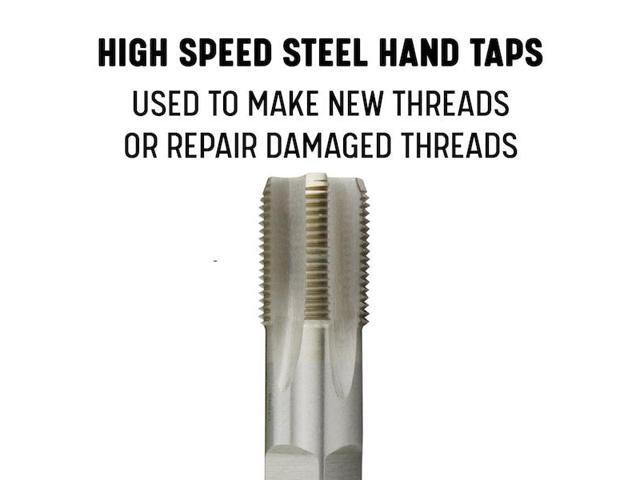 DRILL AMERICA DWTNGH3/4TAP 3/4'-11-1/2 NGH HSS Garden Hose Threading Tap