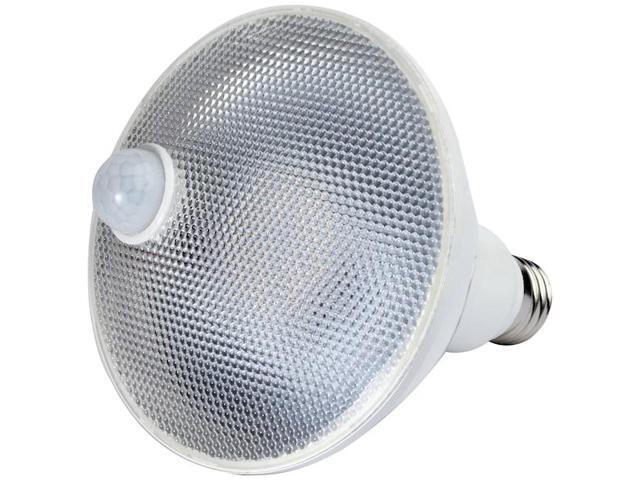 SATCO S11443 14 Watt PAR38 LED, White, 3000K, 1100 Lumens, 120 Volt, PIR