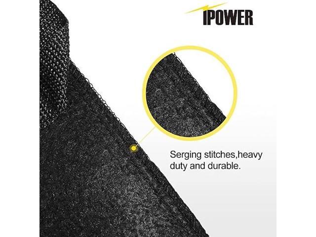 IPOWER GLGROWBAG7X5 7-Gallon Fabric Aeration Pots Container with Strap Handles