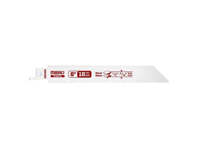RICHELIEU 812990 (5-Piece) 6-inch (152 mm) Bi-Metal Reciprocating Saw Blade Set