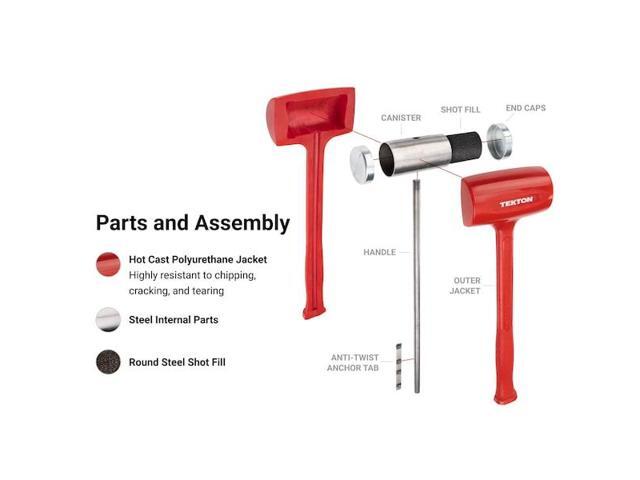 TEKTON HDB30053 53 oz. Dead Blow Hammer