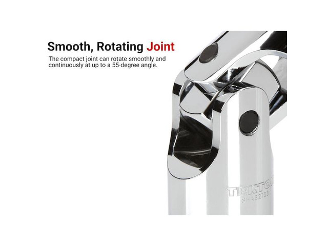 TEKTON SHD08108 1/4 Inch Drive x 8 mm Universal Joint Socket