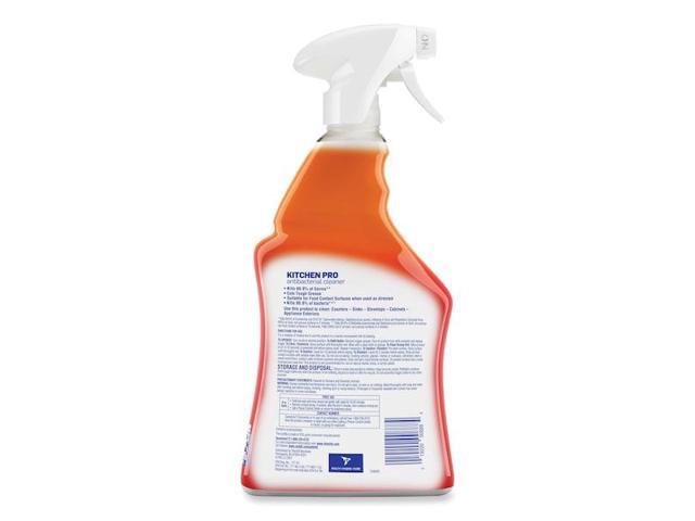 LYSOL 79556 Kitchen Cleaner, Trigger Spray Bottle, 22 oz, Citrus, 9 PK
