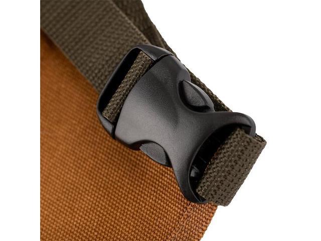BUCKET BOSS 80300 Tool Apron, Tool Apron, Brown, Canvas, 3 Pockets
