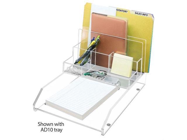 KANTEK AD-245 Acrylic File Sorter/ Desk Organizer