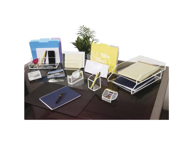 KANTEK AD-245 Acrylic File Sorter/ Desk Organizer