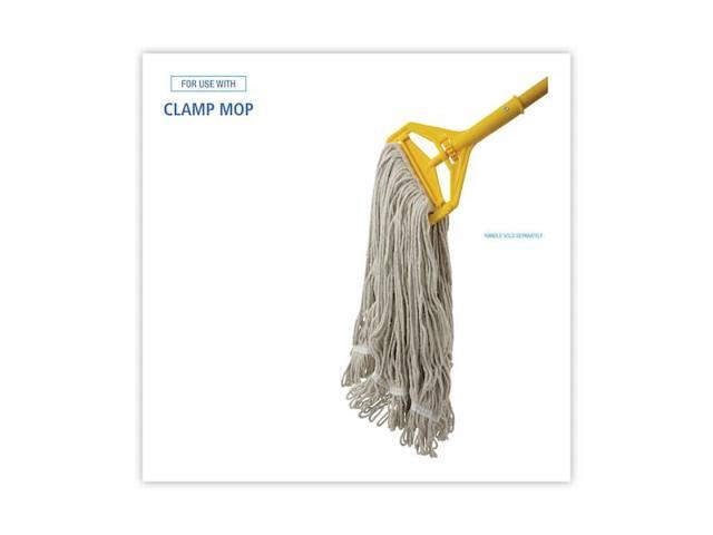 BOARDWALK BWK424CCT Looped-End Wet Mop, White, Cotton, PK12