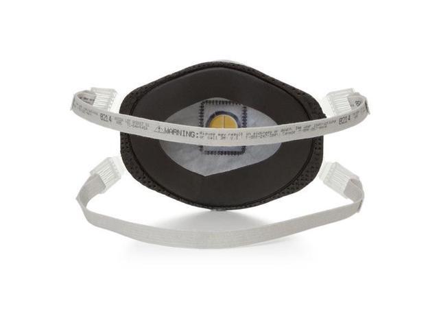 3M 8214 Disposable Respirator, N95, Nuisance Organic Vapor, Nuisance Ozone,