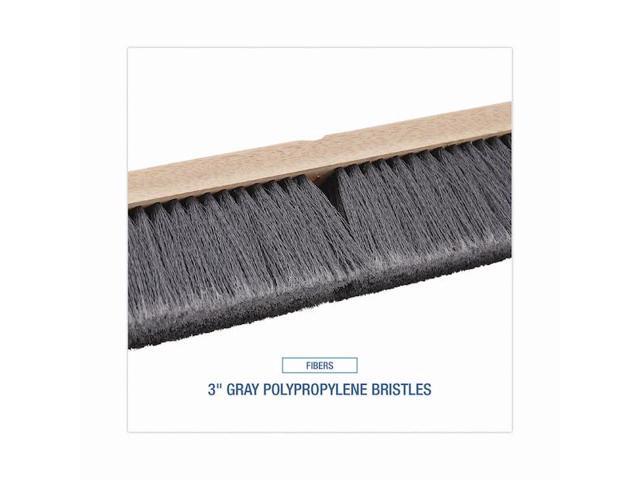 BOARDWALK BWK20436 36 in Sweep Face Broom Head, Gray