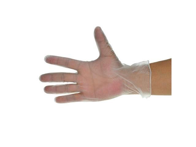 DEALMED 787270 Disposable Gloves, Exam Grade, Vinyl, Powder-Free, M, 1000 PK,