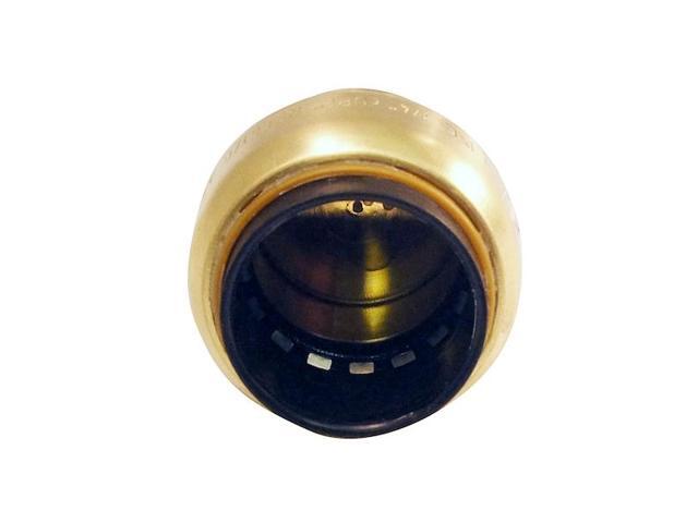 APOLLO FSBCAP346JR 3/4 in. Brass Push-To-Connect Cap Jar (6-Pack), 6PK