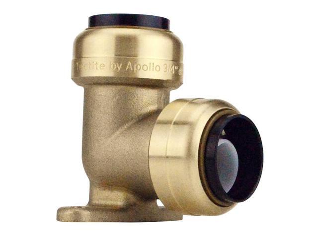 APOLLO FSBDEE34P 3/4 in. Brass Push-to-Connect 90-Degree Drop Ear Elbow