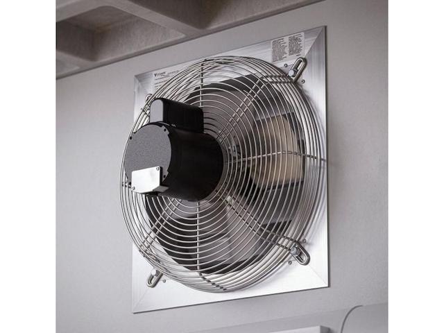 CANARM AX14-1VHE ExtFn,14In Bld Dia,Galvalume,115V