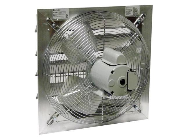 CANARM AX18-2 ExtFn,18In Bld Dia,Galvalume,115V