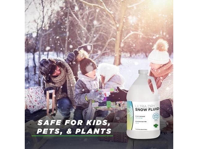 FROGGY'S FOG SN-UD-1 Ultra Dry Snow Fluid - 1 Gallon