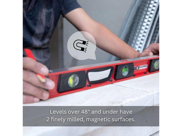 KAPRO 170-81-24M 170 Samson Contractor Heavy Duty 24' Magnetic I-Beam w/Pumb