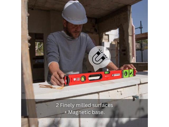 KAPRO 985-41X-36M 985 APOLLO Heavy-Duty 36' Magnetic Professional Box Level