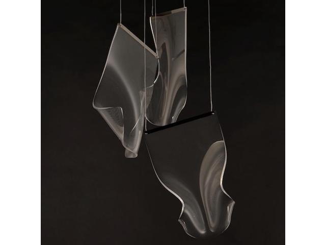 Photos - Chandelier / Lamp ET2 E24874-133PC Rinkle 3-Light LED Pendant