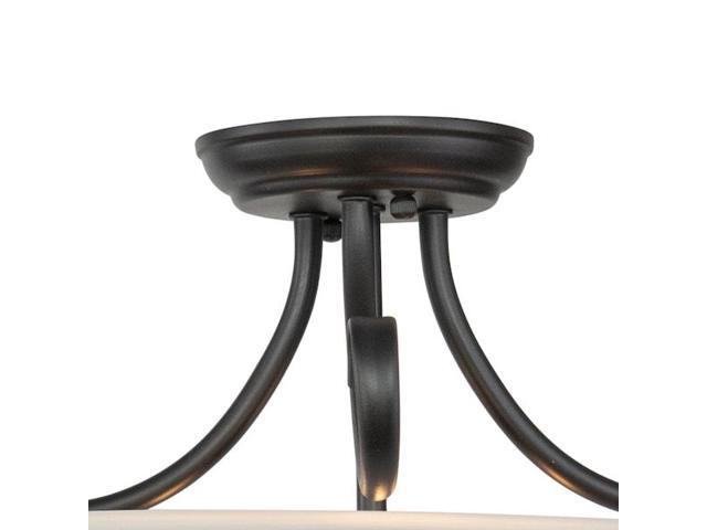 VAXCEL CF65353OBB Babylon 14in Semi-Flush Bronze
