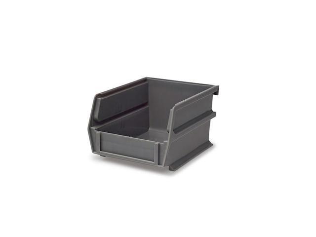 TRITON PRODUCTS 3-210GR-6 Stacking Hanging Interlocking Bins, Polypropylene,