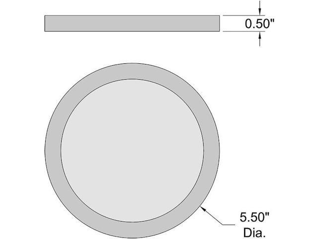 ACCESS LIGHTING 20810LEDD-BRZ/ACR Disc, LED Flush Mount, Bronze Finish, Acrylic