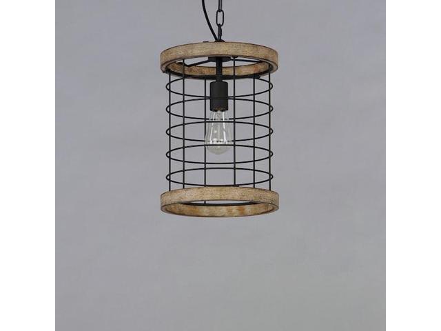 MAXIM LIGHTING 12519DWBK Homestead 10' Single Pendant