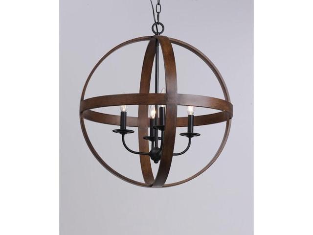 MAXIM LIGHTING 27574APBK Compass 4-Light Pendant