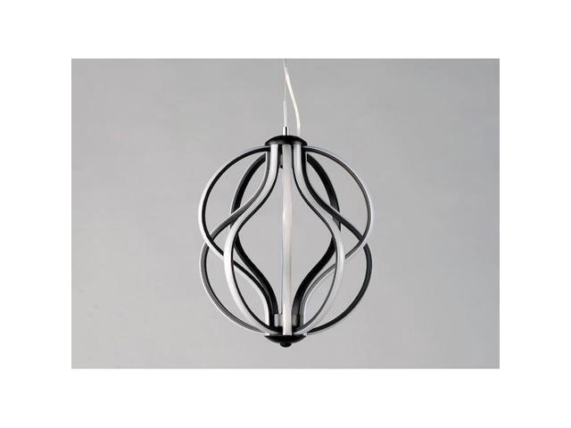 ET2 E21172-BK Aura 10-Light 12' Wide Black Pendant Light