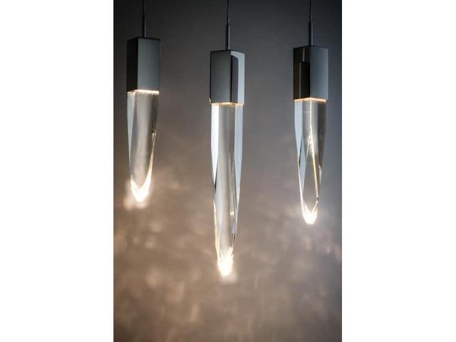 ET2 E31244-20PC Quartz 5-Light 15.75' Wide Polished Chrome Pendant Light