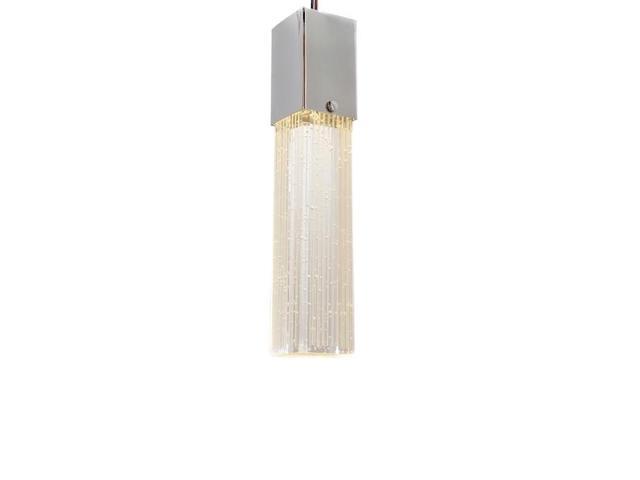 ET2 E22761-89PC Fizz III 1-Light 4.75' Wide Polished Chrome Mini Pendant