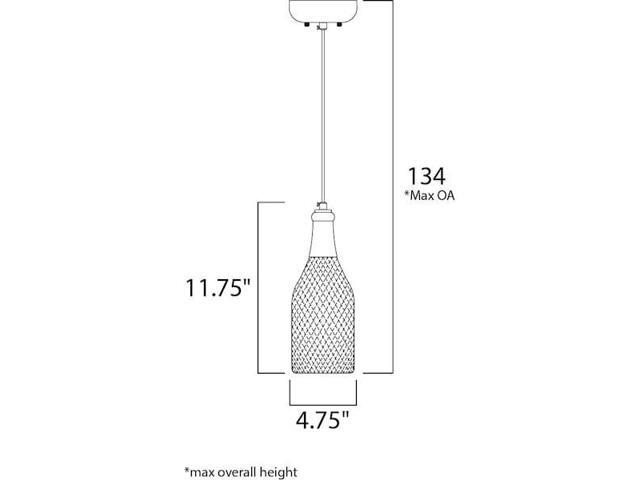 Photos - Chandelier / Lamp MAXIM LIGHTING 12161GL Plumette 2-Light Wall Sconce