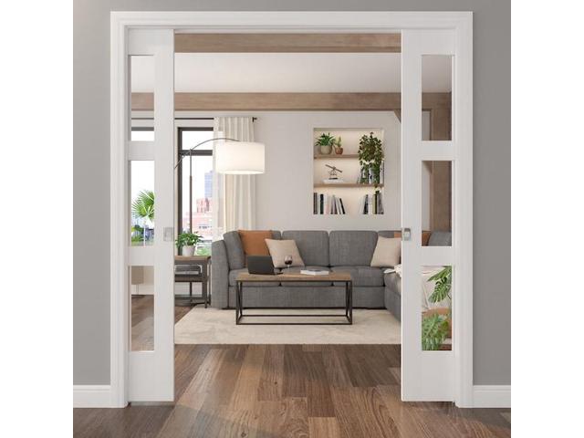 RICHELIEU 1700BCPSBC 3 14inch 82 mm x 2 14inch 58 mm Rectangular Pocket Door