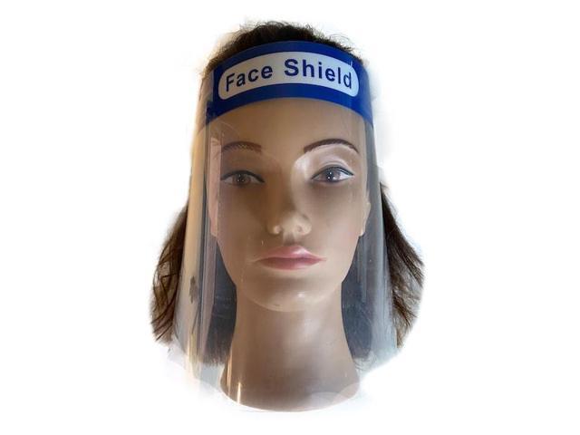 C-LINE PRODUCTS 19020-CT 8.67' x 13' Clear Protective Face Shield, 1/EA,