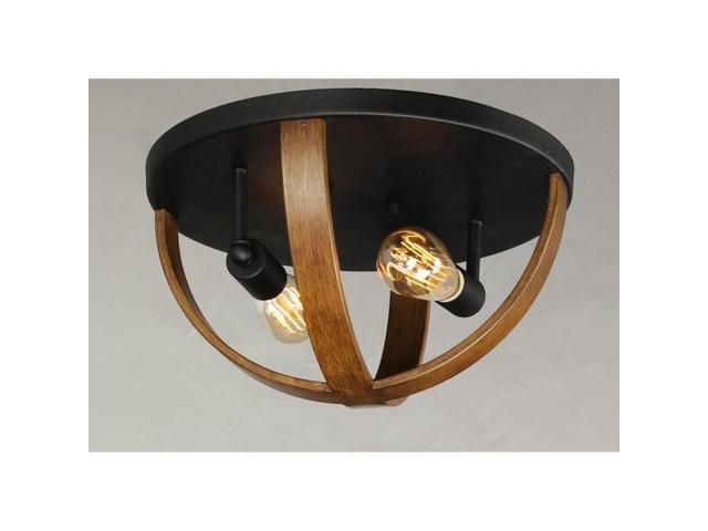 Photos - Chandelier / Lamp MAXIM LIGHTING 27570APBK Compass 2-Light Flush Mount