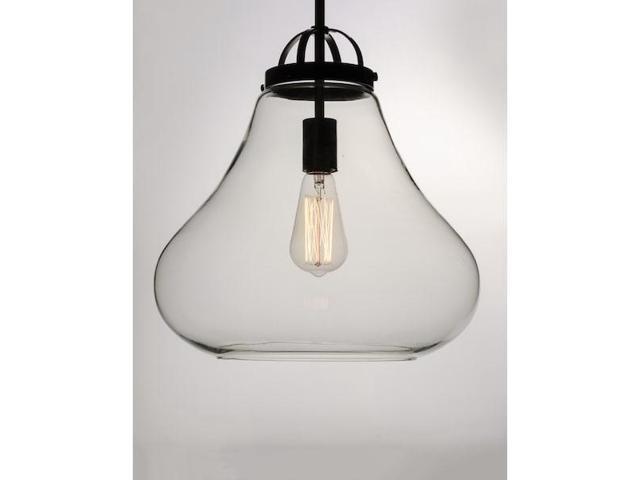 MAXIM LIGHTING 10093CLSN Stella 1-Light 13.75' Wide Satin Nickel Pendant Light