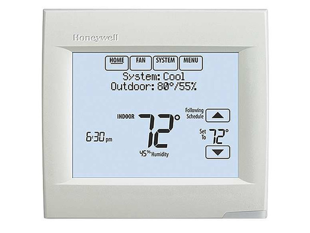 HONEYWELL TH8321WF1001 WiFi Thermostat, 7 Programs, 3 H 2 C, Wall Mount,