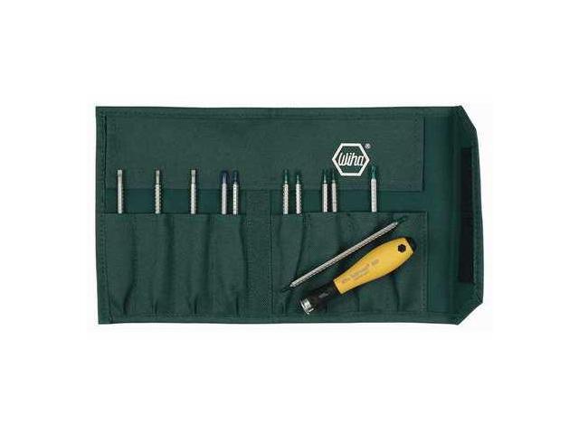 WIHA 26985 Slotted, Phillips, Torx Bit 8 1/2 in, Drive Size: 4 mm, Num. of